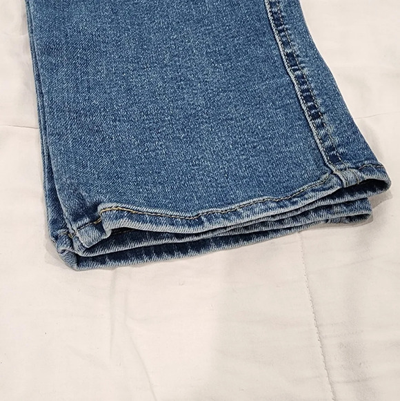 Signature Levi Strauss Heritage High Rise Straight Leg Blue Denim Sz 16 - Picture 4 of 7